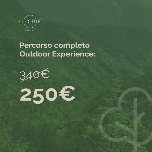 Percorso Completo Outdoor Experience | CORE Be Wellness